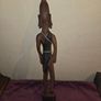 Vintage carved African Figure Image 5