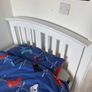 White single bed Image 2