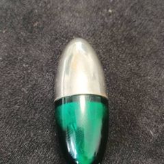 Victorian Antique Bullet Shaped Perfume Bottle circa 1890s