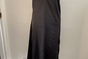 dress bnwt dress baloot brand satin slip dress size small 8/10 asymmetrical