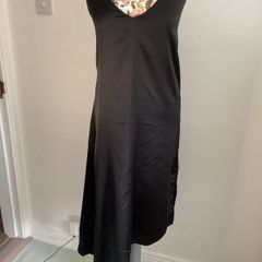 dress bnwt dress baloot brand satin slip dress size small 8/10 asymmetrical