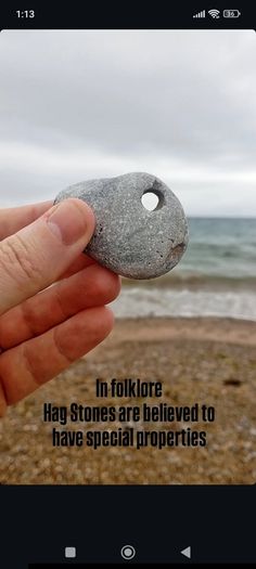 Hag Stone Keyring