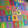 36 piece large  foam alphabet/numbers floor puzzle Image 4