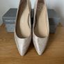 Marco Tozzi Dune Metal Gold Shoes Image 2