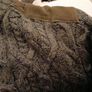 mens cardigan  brown mix fab Image 4