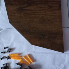 Wooden Corner Shelves