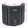 LO-PS58 Broadcast Studio Adjustable Angle Foldable Noise Reduction Sound Absorbing Mini Microphone Wind Screen Shield Image 3