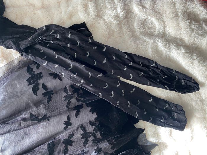 Girls Halloween Skirt & Tights | Age 8-10