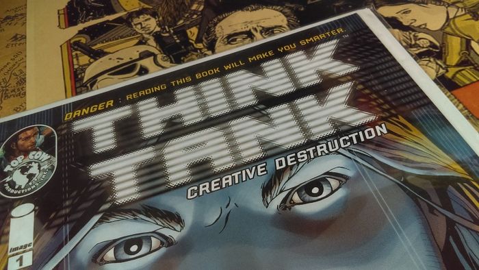 Think Tank: Creative Destruction ! First Issue ! Rahsan Ekedal Variant Cover ! 2016 ! by Top Cow !