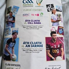 lenister final 2026 programme West meath v Dublin