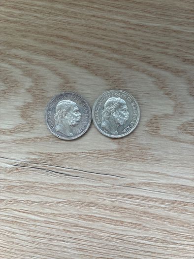 silver 1 Korona Hungary
