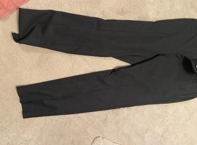 River Island mens trousers. Black 34 waist x 32" height