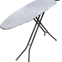 Ironing Board With Rest / 110cm x 33cm / Folds Away Flat / Non-Slip Feet / Adjustable Height (FREE POSTAGE)