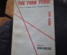An original English printing of The Torn Tunic (1967) by Tito Casini