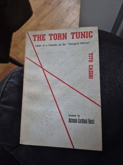 An original English printing of The Torn Tunic (1967) by Tito Casini