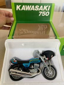 Kawasaki 750 Scale 1/15 Rare Polistil