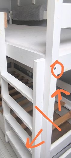 Kids Bunk Bed 80 x 180cm (timber)
