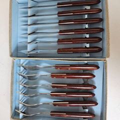 Vintage Richards  Knives & Forks Set