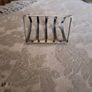 Sterling Silver Toast Rack. Image 2
