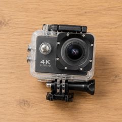 New 4K Action Camera Waterproof with Remote Control and Accessories