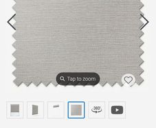Blinds Direct Roman Blind,  Electric with remote 200cm x 125cm