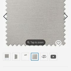 Blinds Direct Roman Blind,  Electric with remote 200cm x 125cm