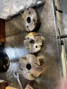 Large selection of spindle moulder tooling