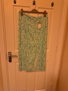 green skirt