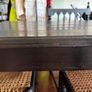 Anglo Indian Ceylonese Solid Ebony wood dining table & chairs Image 6