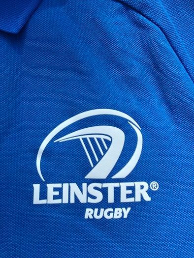 Leinster Rugby Adidas Polo Shirt Mens Medium