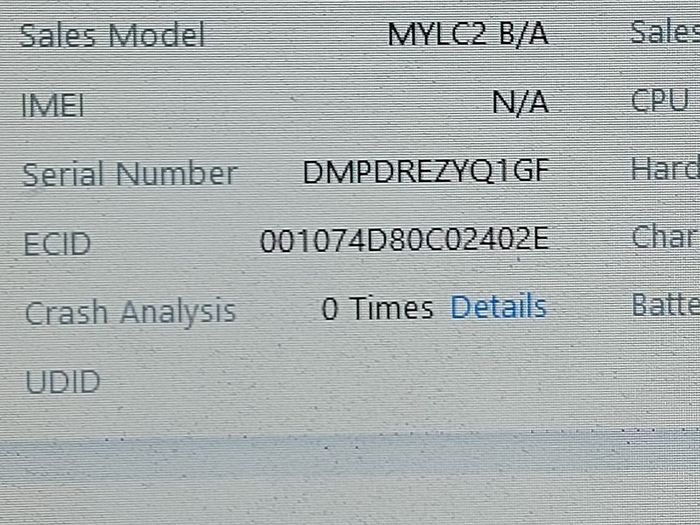 Apple Ipad 8th Generation, Model A2270, 32GB, Gold, 88% Battery Life, Model MYLC2, in excellent cosmetic condition