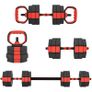 4-in-1 Dumbbell Set Dumbbells Adjustable Barbells 25 KG for Home Strength Training Image 5