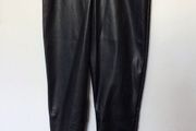 BNWTS Boohoo Ladies Black leather Look leggings size 10  includes postage