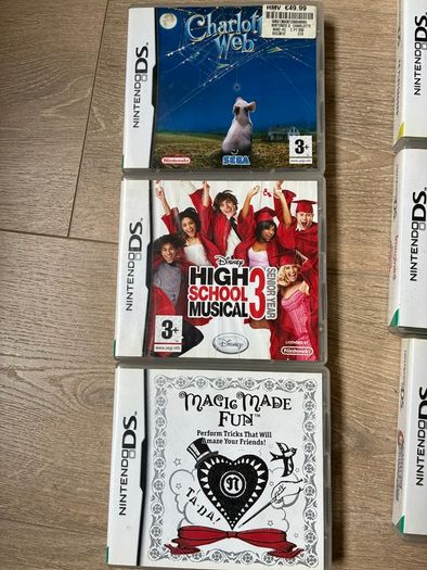 x9 DS games: kids' titles and puzzlers