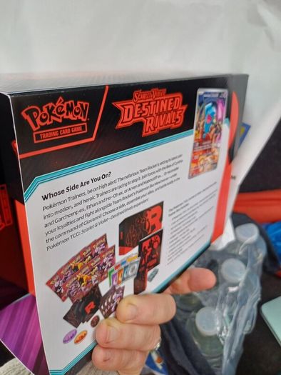 New Destined rivals scarlet and violet pokemon elite trainer box