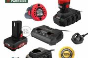 Parkside X12V Rechargeable Lithium Ion Batteries / Parkside X12V Chargers. Closing down sale - all must go!