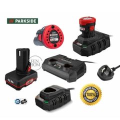 Parkside X12V Rechargeable Lithium Ion Batteries / Parkside X12V Chargers. Closing down sale - all must go!
