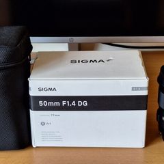 Sigma 50mm F1.4 DG Art lens for Canon Ef