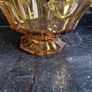 amber glass centrepiece vintage retro Image 4