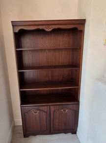 Pair of Bookcases Solid Wood