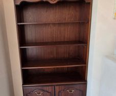 Pair of Bookcases Solid Wood