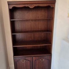 Pair of Bookcases Solid Wood