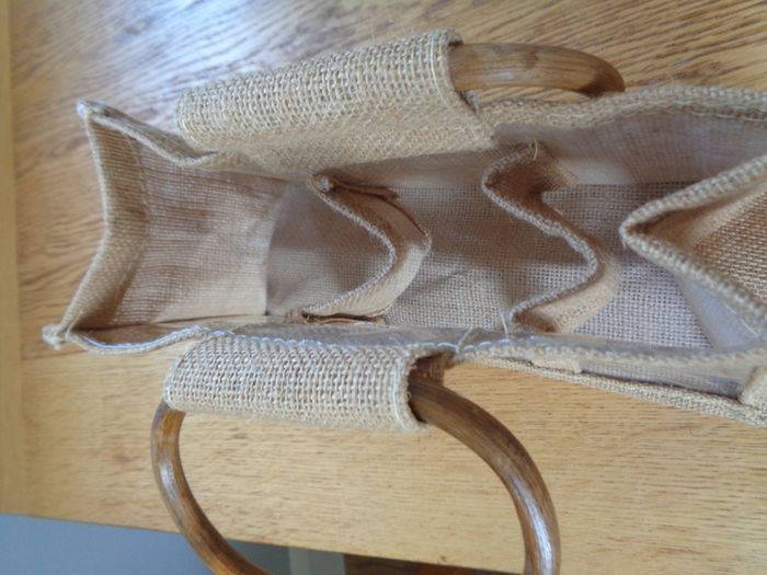 3 Jar Jute Bag for Sale