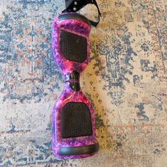 Oio Galaxy Purple Hoverboard with seat attachment 6.5", Kids & Teens