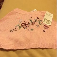 Girls  BNWT shawl 0/3 mths