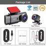 4K Wifi  Dual Dash Cam Front and Rear  WIFI, Night Vision, Parking Monitor Image 7