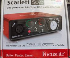 Focusrite Scarlett Solo Interface (2nd Gen)