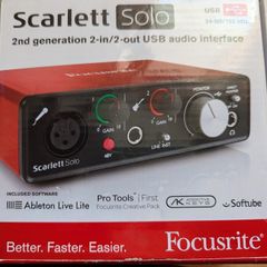 Focusrite Scarlett Solo Interface (2nd Gen)