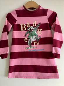 M&S Roald Dahl & NHM Badger Sweat Dress, 5-6