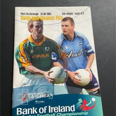 Meath V Dublin Leinster football 2002 Official GAA programme